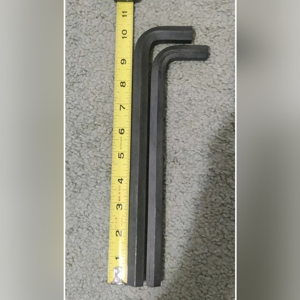 CP USA 5/8 And 3/8 In SAE Allen / Hex Key Wrench Vintage